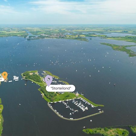 Welcome In - Houseboat Agua Dolce Met Tuin, Paviljoenwei 4, Sneek - Offingawier エクステリア 写真