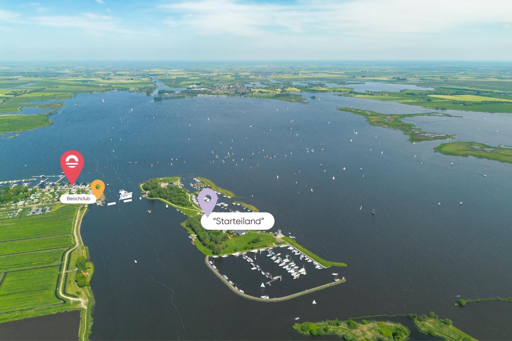 Welcome In - Houseboat Agua Dolce Met Tuin, Paviljoenwei 4, Sneek - Offingawier エクステリア 写真
